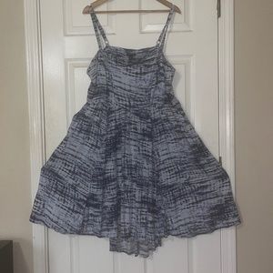 Torrid size 2 - hi-lo swing midi dress